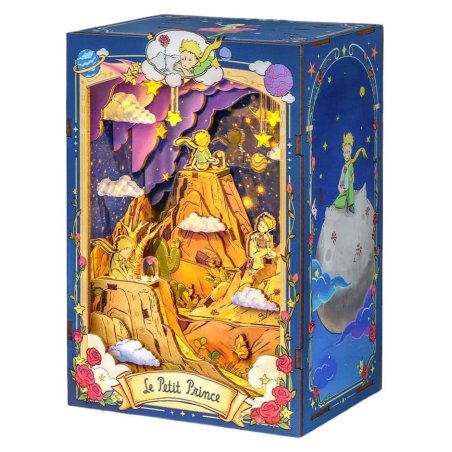 Book Nook The Little Prince Planet Limited Edition 18 x 12 cm