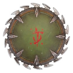 Doom: The Dark Ages Wall Mount Shield Saw 25 x 25 cm