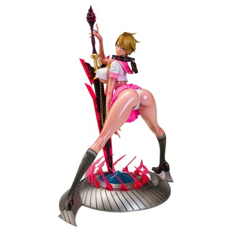 Original Character Mahou Shoujo Series Statue 1/6 Rui Asuka Pink Summer Sailor Ver. Illustration by Raita 29 cm