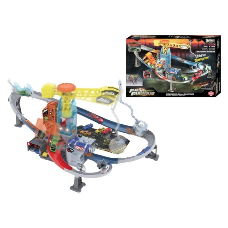 Fast & Furious Playset Wrecking Ball Rampage 37 cm