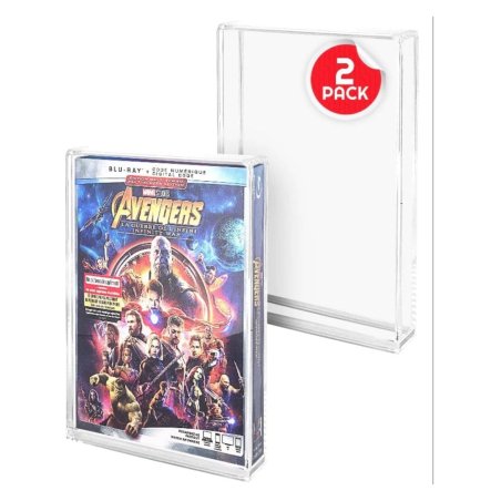 Acrylic Case 2-Pack for PS3/PS4/Blu-Ray/XBOX One