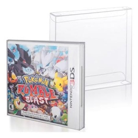 heo Pack 25 boîtes de protection en PET pour jeux PS1/Single CD/Dreamcast (Jewel Case) Games