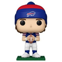 NFL POP! Vinyl Figure : Bills- Josh Allen (Beanie) 9 cm