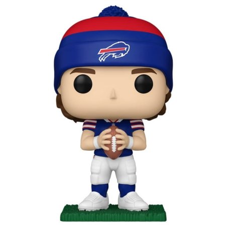 NFL POP! Vinyl Figure : Bills- Josh Allen (Beanie) 9 cm