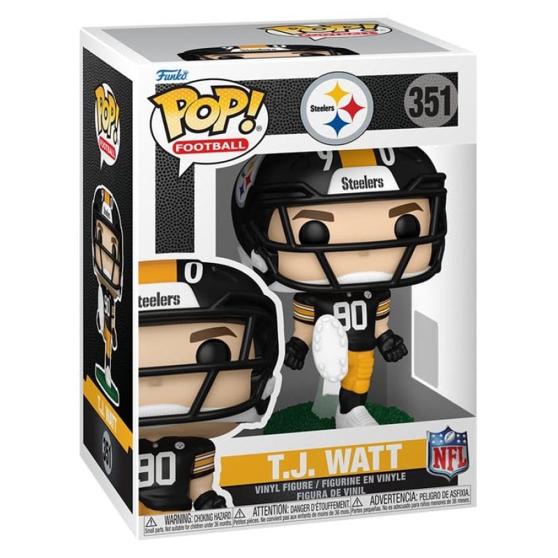NFL POP! Vinyl Figure : Steelers- T.J. Watt 9 cm