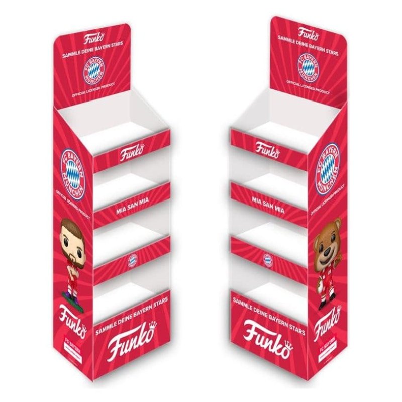FC Bayern Munich POP! Football Vinyl Figures Multi Assembled Display (80) 9 cm