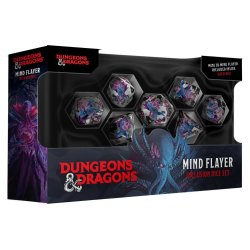 Dungeons & Dragons Monsters Resin Inclusion Dice Set Mind Flayer (7)