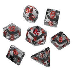 Dungeons & Dragons Ravenloft Dice Set Inclusion Bats (7)