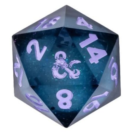 Dungeons & Dragons Mists of Ravenloft Dice Oversized Liquid Core d20