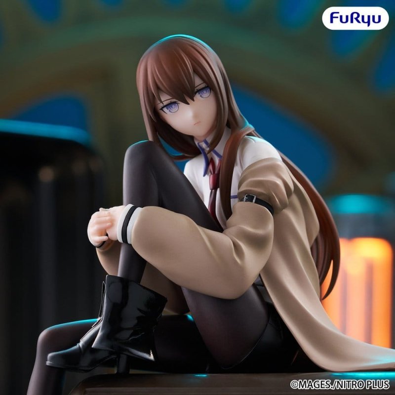 SteinsGate Noodle Stopper PVC Statue Kurisu Makise 14 cm