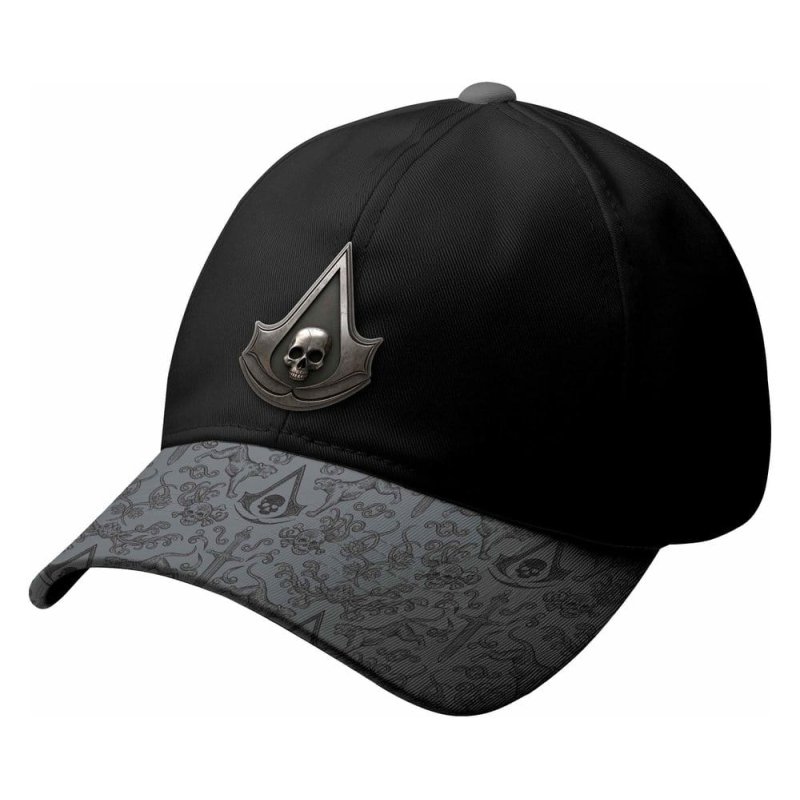 Cap Good Loot Assassin’s Creed Black Flag Resynced Pirates Vintage Baseball Black
