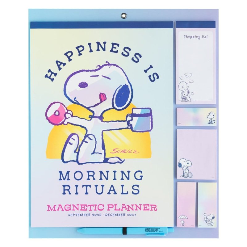 Snoopy Magnetic Planner 2026/27 30 x 35 cm