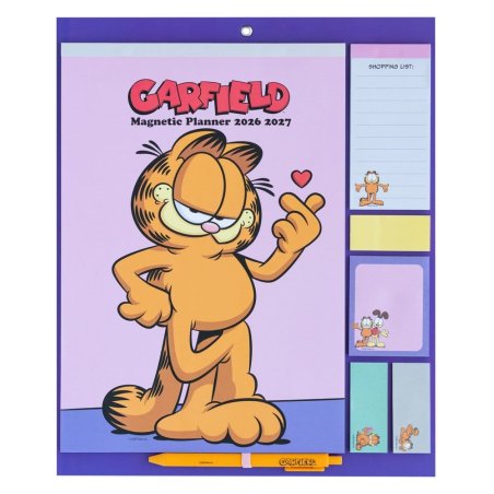 Garfield Magnetic Planner 2026/27 30 x 35 cm