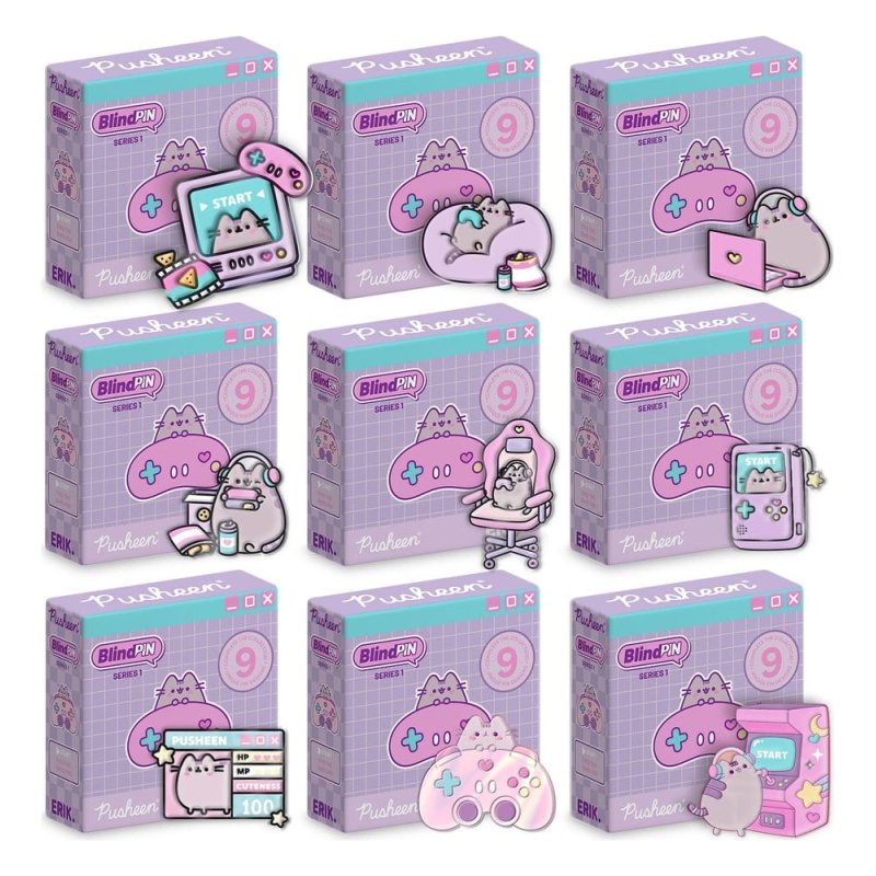 Pusheen Pin Badges Series 1 Display (24)