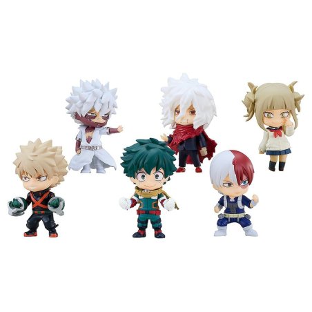 My Hero Academia Nendoroid Surprise Collectible Figures Blind Box Assortment (6)