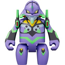 Rebuild of Evangelion Brickroid Action Figure Evangelion Test Type-01 5 cm