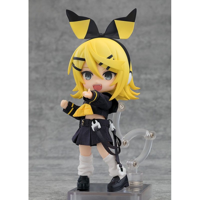 Character Vocal Series 02 Nendoroid Doll Action Figure Kagamine Rin Bring it on Ver. 14 cm