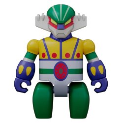 Steel Jeeg Brickroid Action Figure Steel Jeeg 5 cm