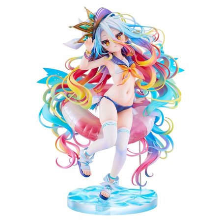 No Game No Life Statue 1/7 Shiro: Sailor-Style Swimsuit Ver. 24 cm