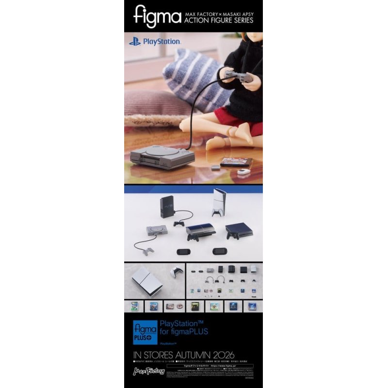 Original Character figmaPLUS Parts for Figma Figures PlayStation