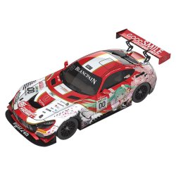 Hatsune Miku GT Project Vehicle 1/64 AMG 2017 SPA24H Ver. 7 cm