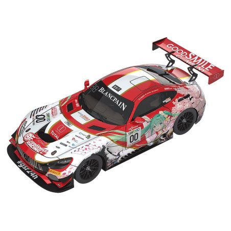 Hatsune Miku GT Project Vehicle 1/64 AMG 2017 SPA24H Ver. 7 cm