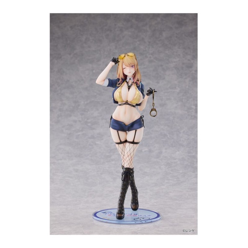 Original Character PVC Statue 1/6 Gal Policewoman Takanashi Arisa Deluxe Edition 27 cm
