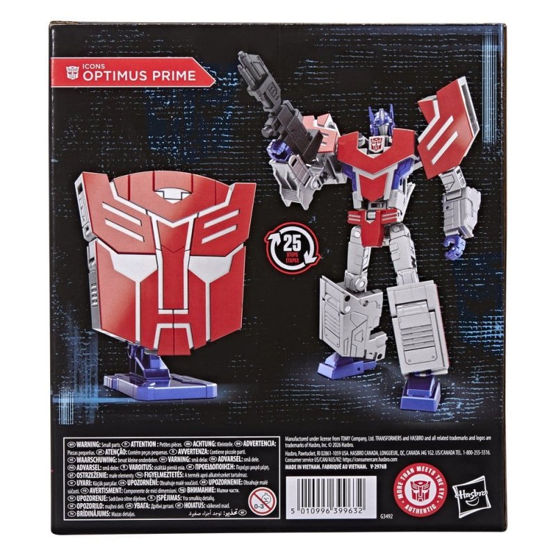 Transformers Icons Voyager Class Action Figure Optimus Prime 17 cm