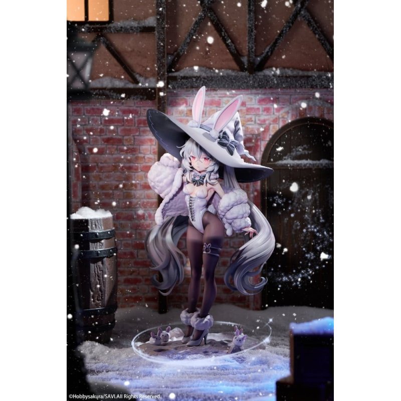Original Character PVC Figure 1/6 Moon Witch Police Marshmallow illustration by SAVI 34 cm