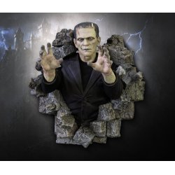 Frankenstein Wall Mount 1/1 Boris Karloff as Frankenstein's Monster 94 x 94 cm
