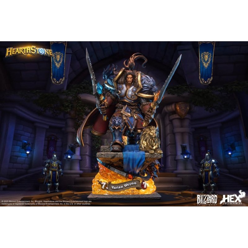 Hearthstone Statue 1/10 Varian Wrynn 31 cm