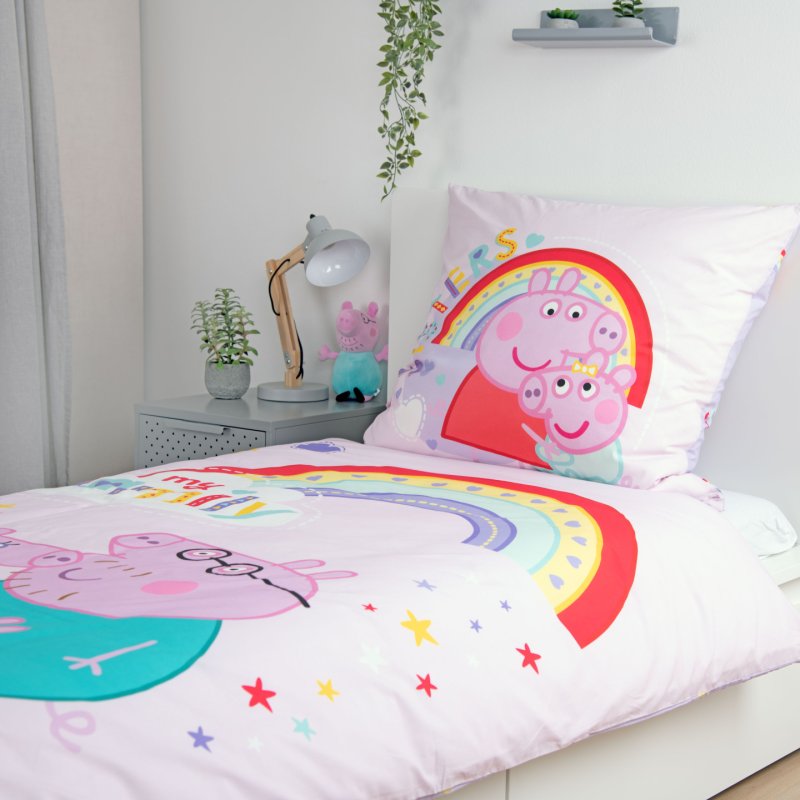 Peppa Pig bed linen Ver. 2 135 x 200 cm