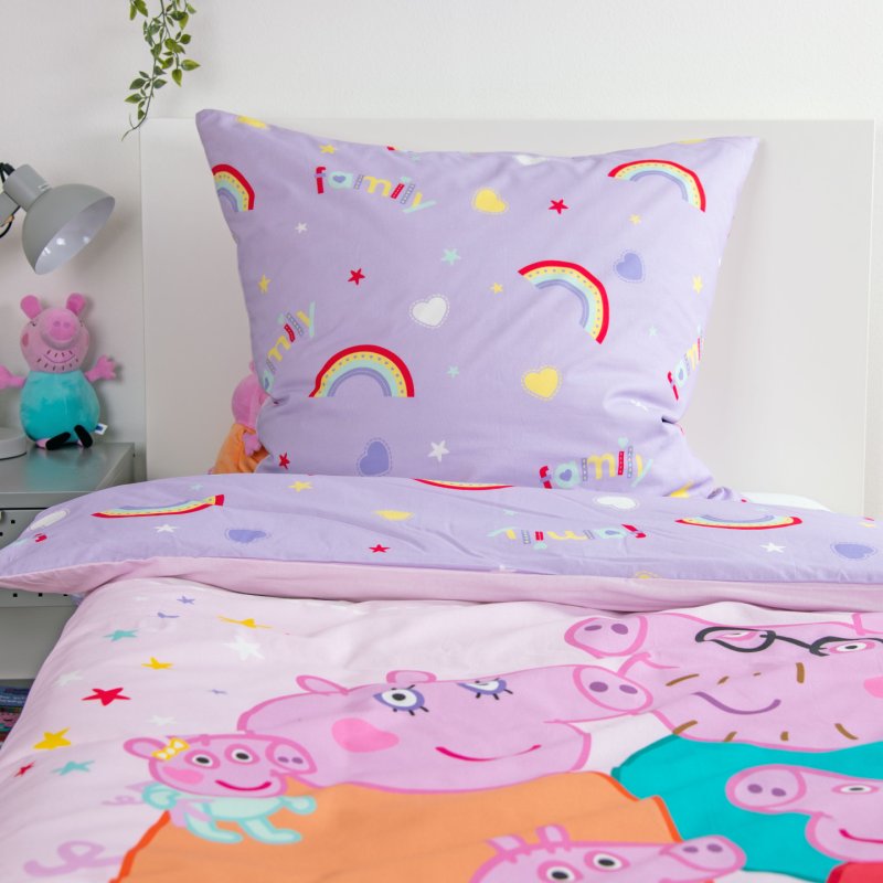 Peppa Pig bed linen Ver. 2 135 x 200 cm