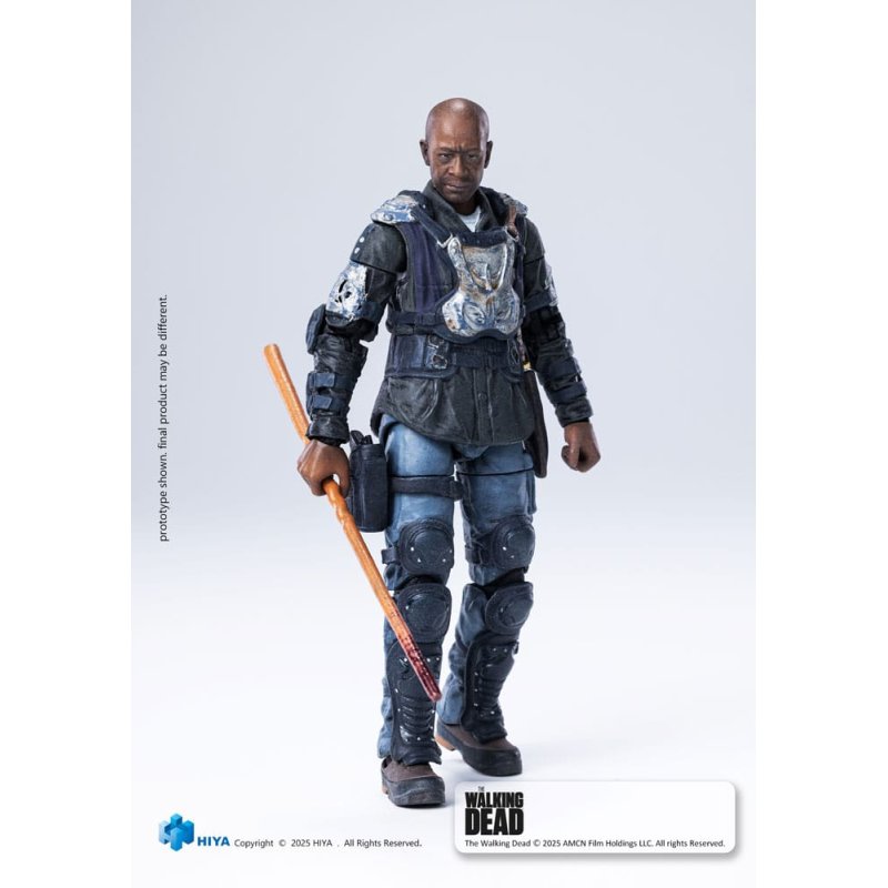 The Walking Dead: The Ones Who Lived Exquisite Mini Action Figure 1/18 Morgan 10 cm