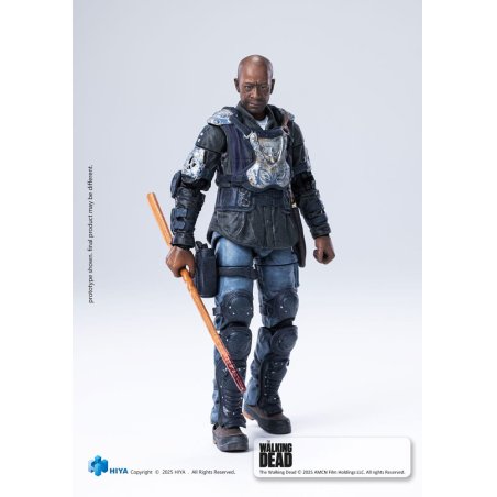 The Walking Dead: The Ones Who Lived Exquisite Mini Action Figure 1/18 Morgan 10 cm