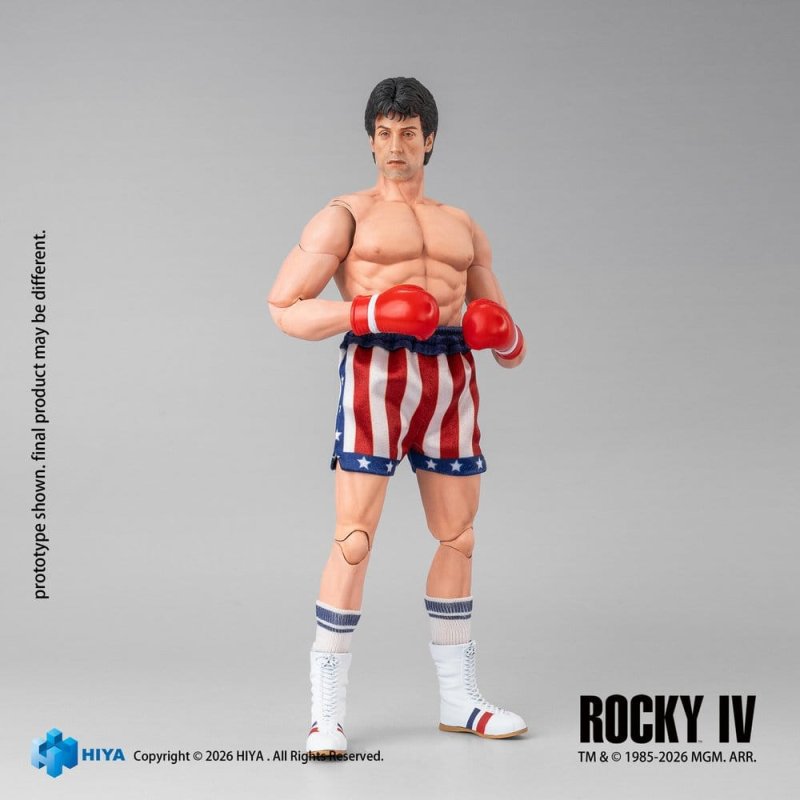 Rocky IV Exquisite Super Series Action Figure 1/12 Rocky Boxer Version 16 cm