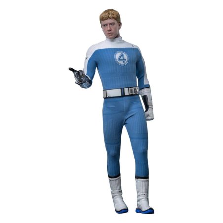 The Fantastic Four: First Steps Movie Masterpiece Action Figure 1/6 Human Torch 30 cm