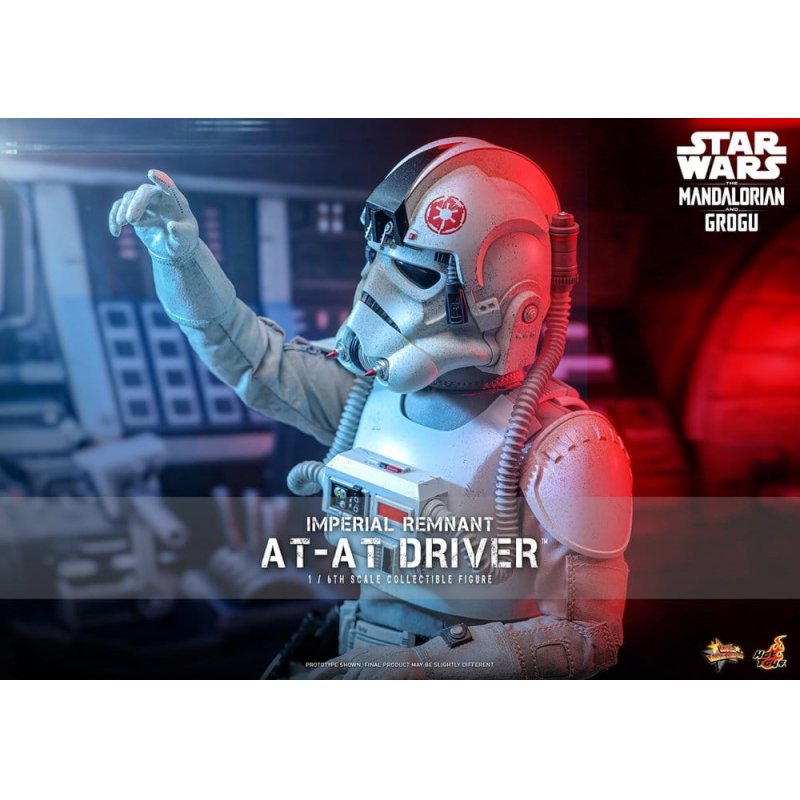 Star Wars Movie Masterpiece Action Figure 1/6 Imperial Remnant AT-AT Driver 30 cm