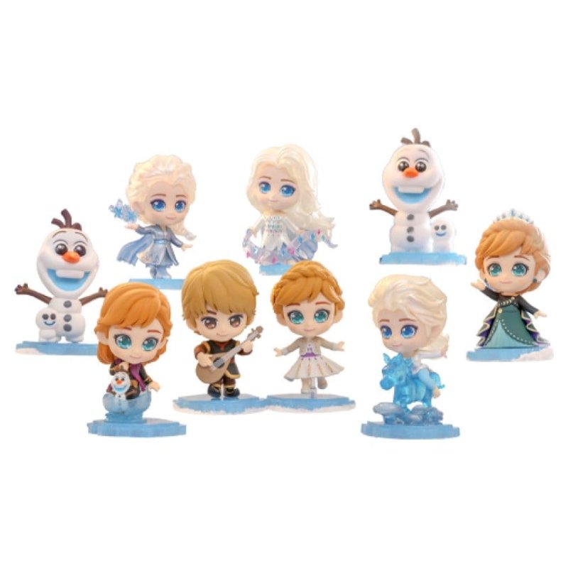 Frozen Cosbi Mini Figures 8 cm Blind Box Display (8)