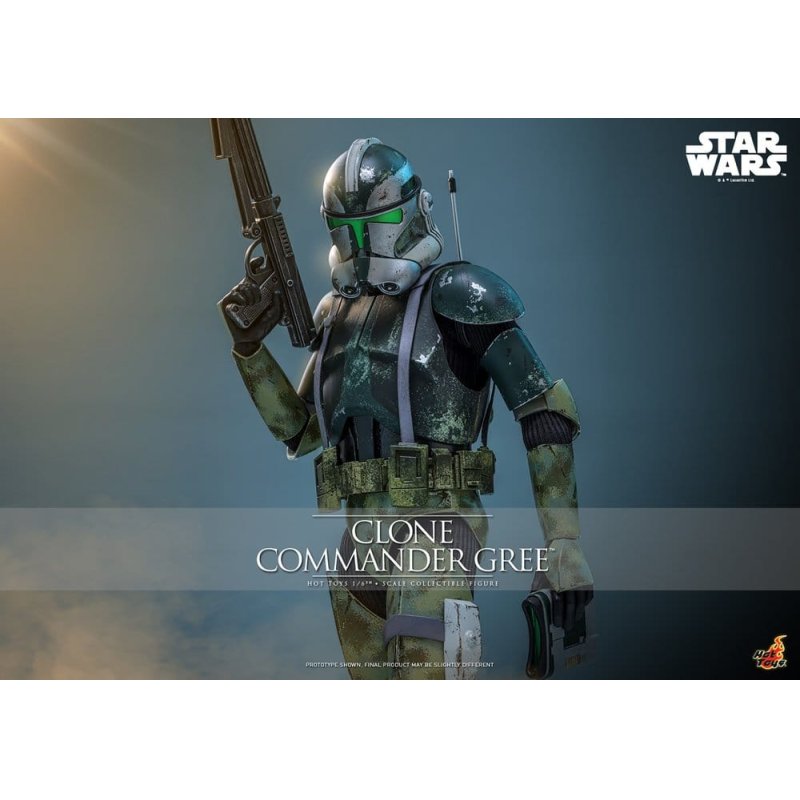 Star Wars Movie Masterpiece Action Figure 1/6 Clone Commander Gree 30 cm