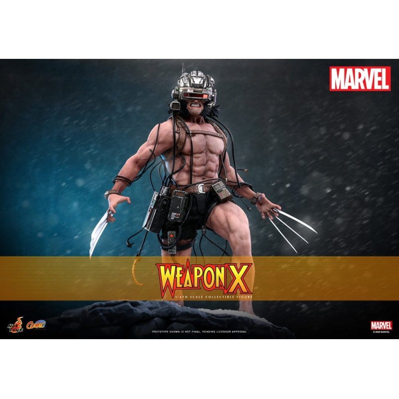 Marvel Comic Masterpiece Action Figure 1/6 Weapon X 31 cm