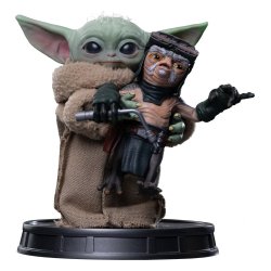 The Mandalorian & Grogu Grogu Collection Statue Grogu No Squeezy