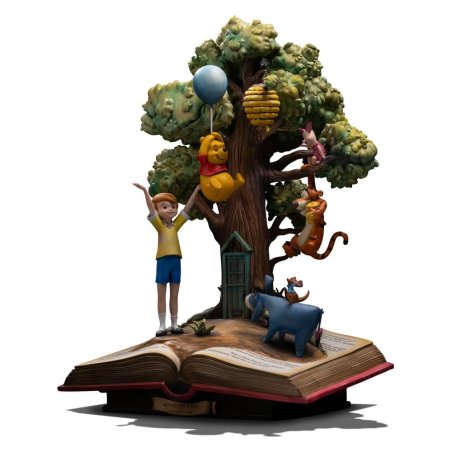 Disney Classics Deluxe Art Scale Statue 1/10 Winnie the Pooh and Friends (100th Anniversary) 31 cm