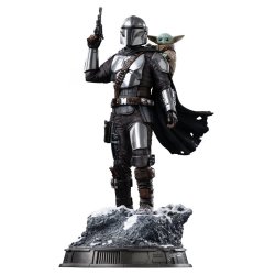 The Mandalorian & Grogu Art Scale Statue 1/10 The Mandalorian and Grogu 25 cm