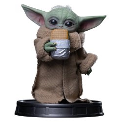 The Mandalorian & Grogu Grogu Collection Statue Grogu Food Cart Snack