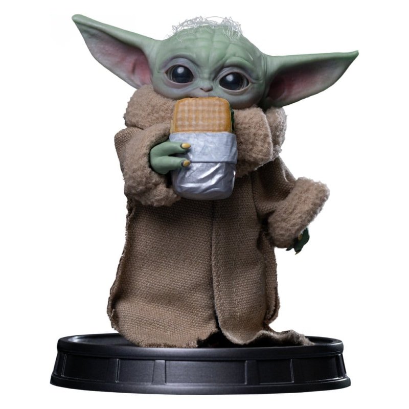 The Mandalorian & Grogu Grogu Collection Statue Grogu Food Cart Snack