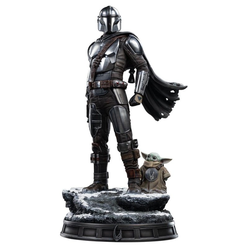 The Mandalorian & Grogu Legacy Replica Statue 1/4 The Mandalorian and Grogu 57 cm