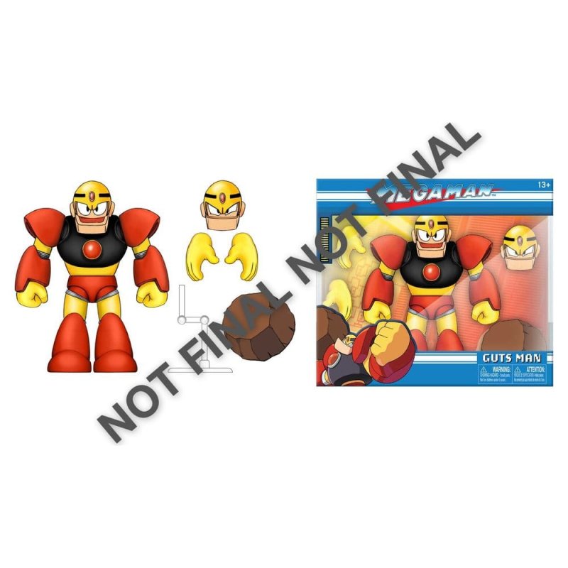 Mega Man Action Figure Guts Man 15 cm