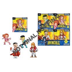Invincible Mini Figures Wave 1 6 cm Display (12)