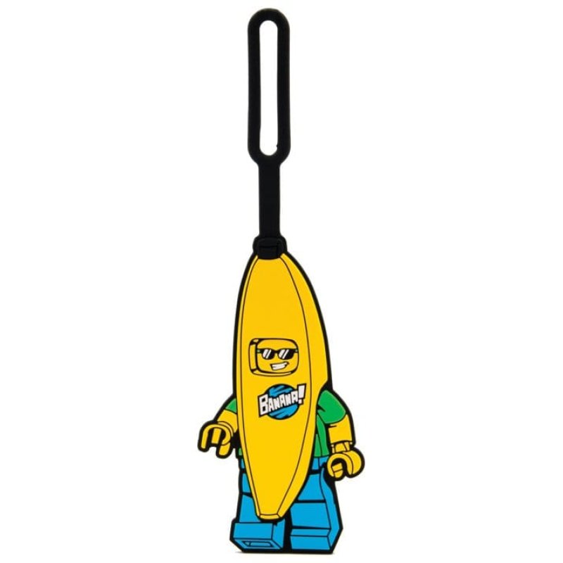 Euromic Lego bag tag Bananfyr
